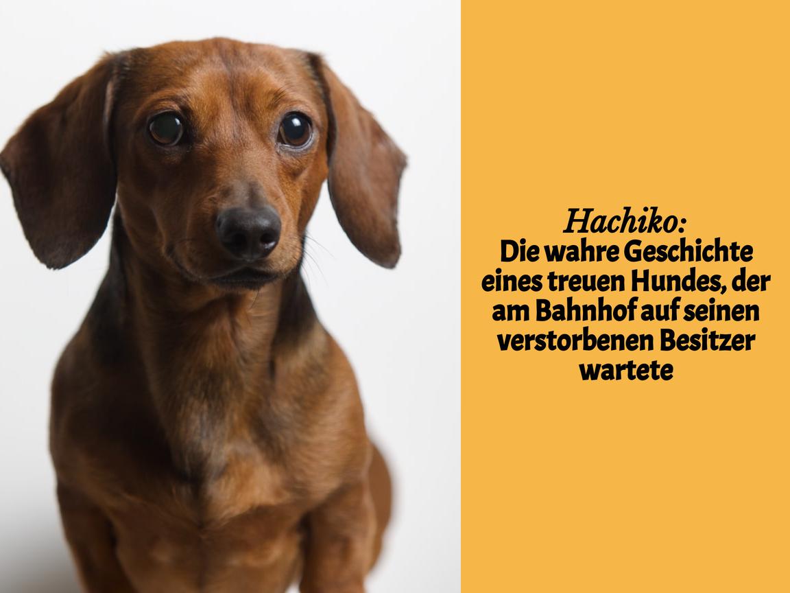 Hachiko: Die wahre Geschichte eines treuen Hundes, der am Bahnhof auf seinen verstorbenen Besitzer wartete